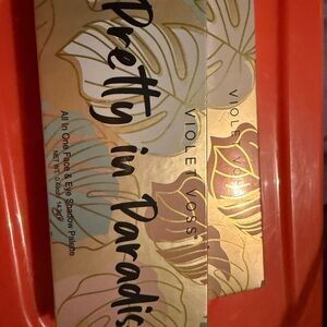 Violet Voss Pretty in Paradise Palette - all in one face & eye shadow palette